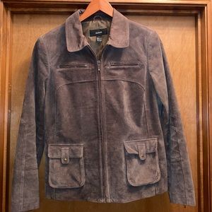 Alfani Suede Leather Jacket